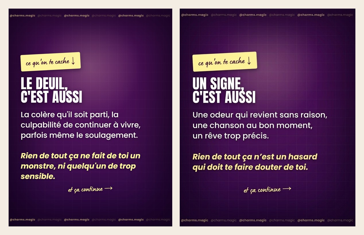 Slide 3 — médiumnité, signes de l'au-delà