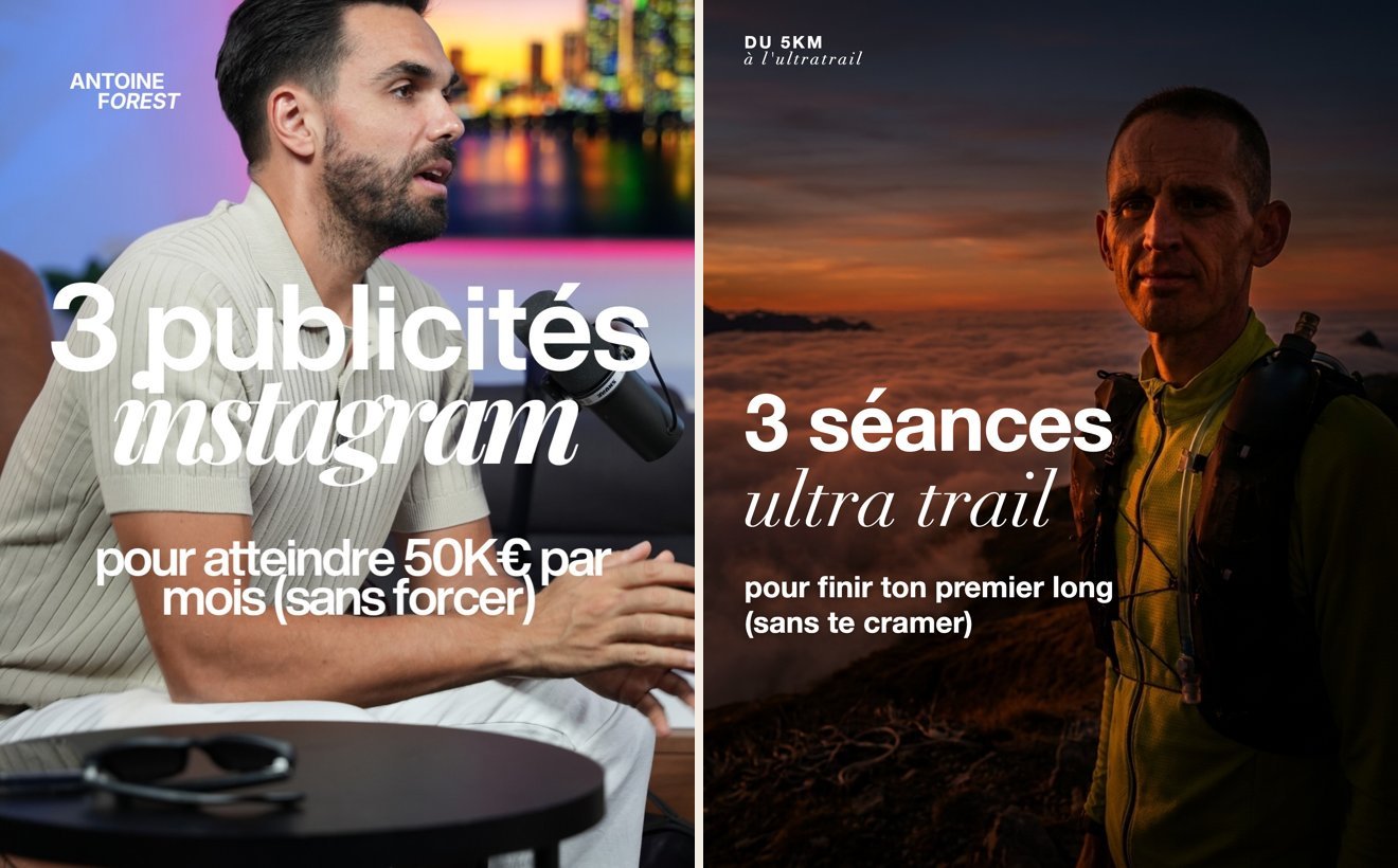 Post original admiré — coaching ultra trail