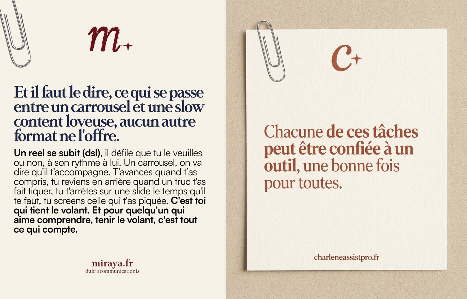 Slide 6 — outils & automatisations pour entrepreneures