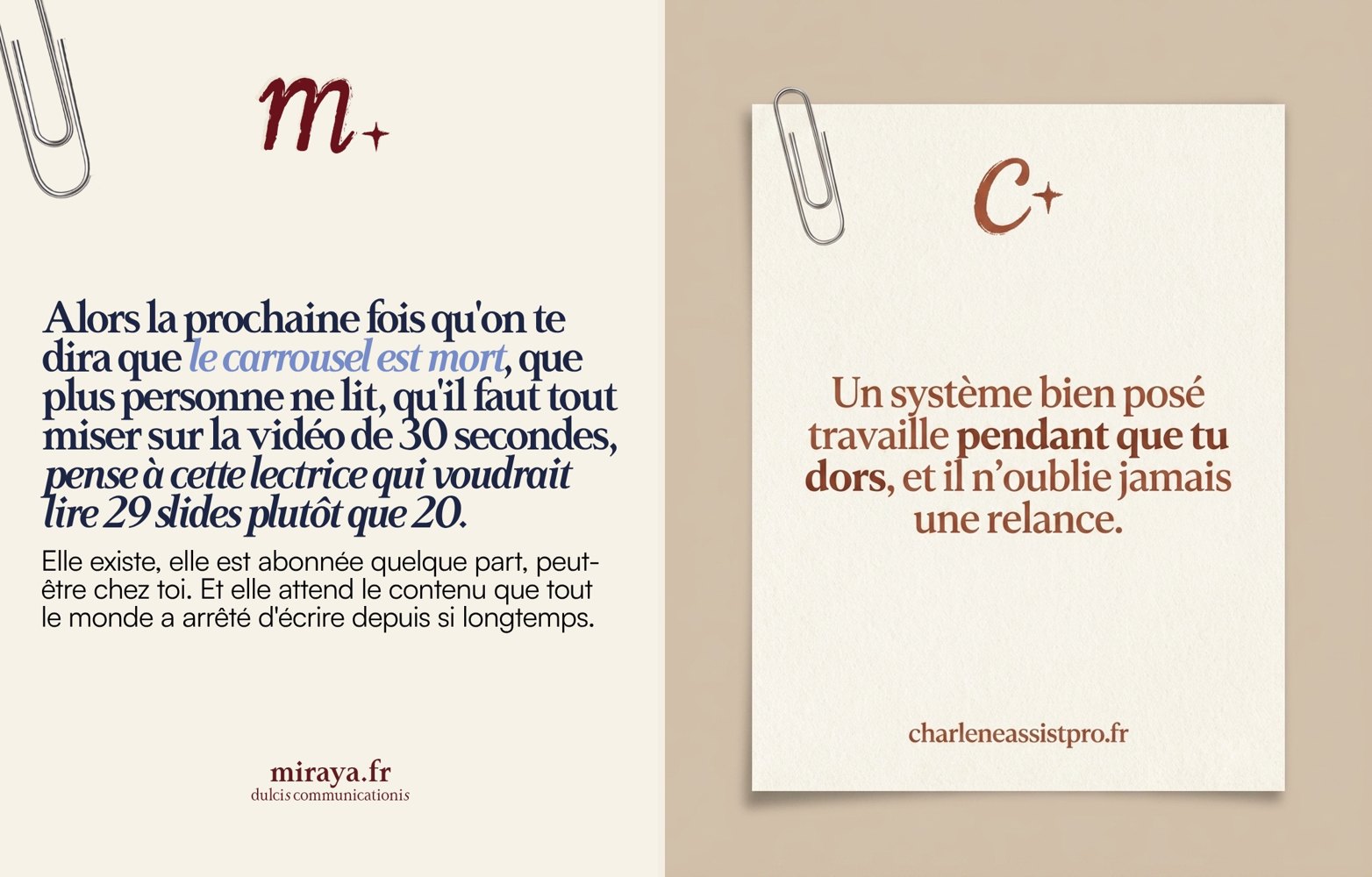 Slide 7 — outils & automatisations pour entrepreneures