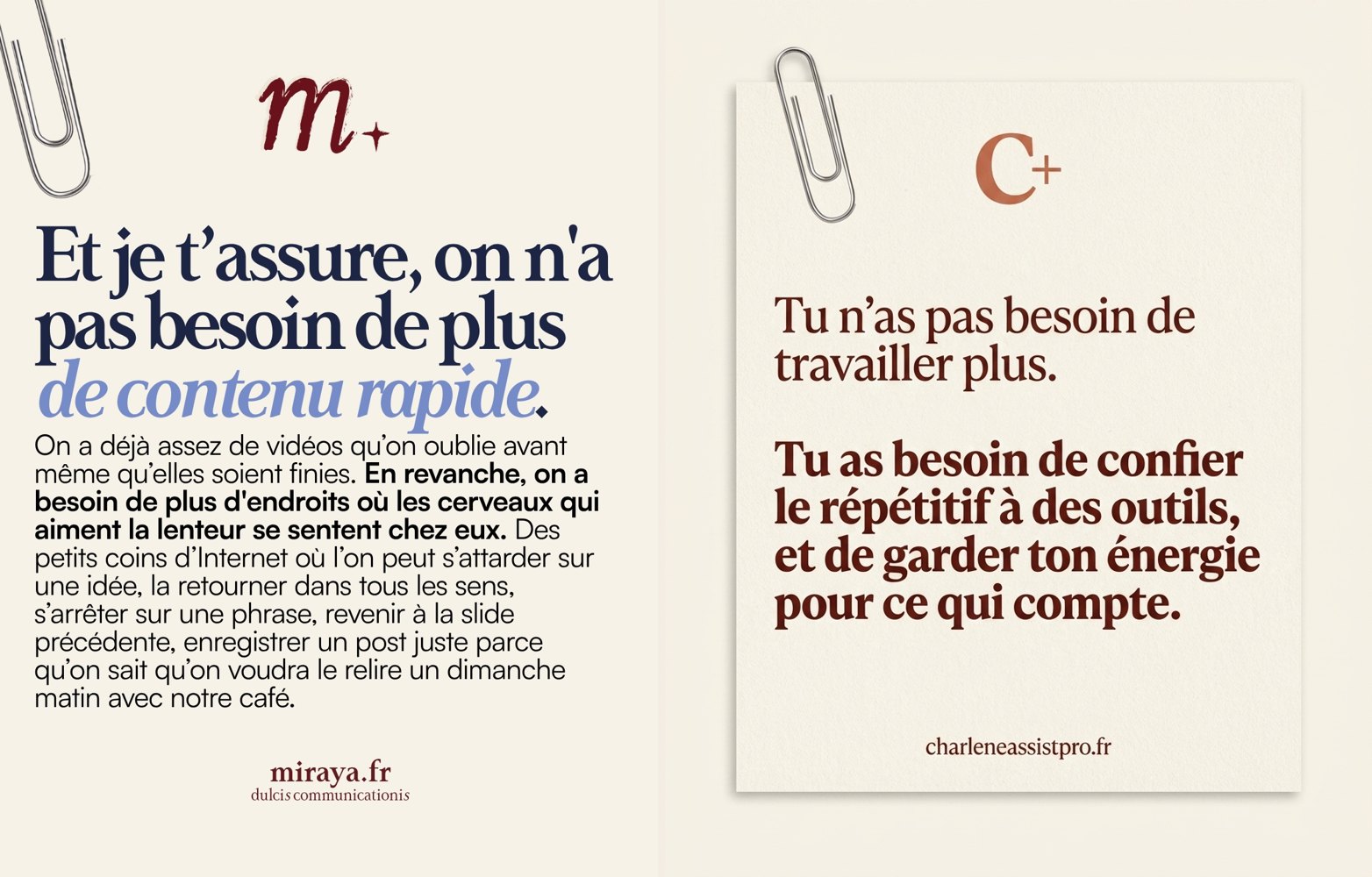 Slide 9 — outils & automatisations pour entrepreneures