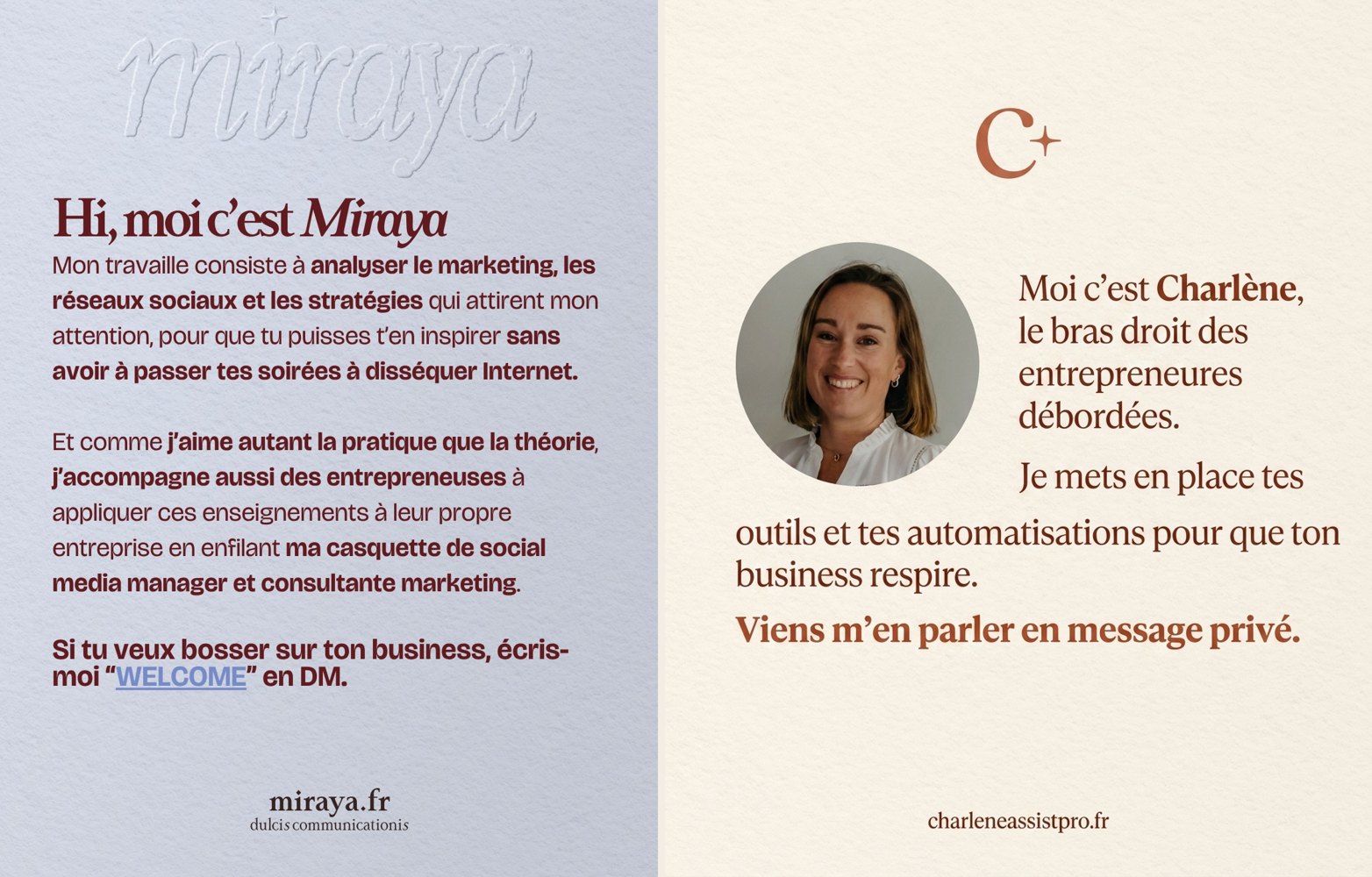 Slide 10 — outils & automatisations pour entrepreneures