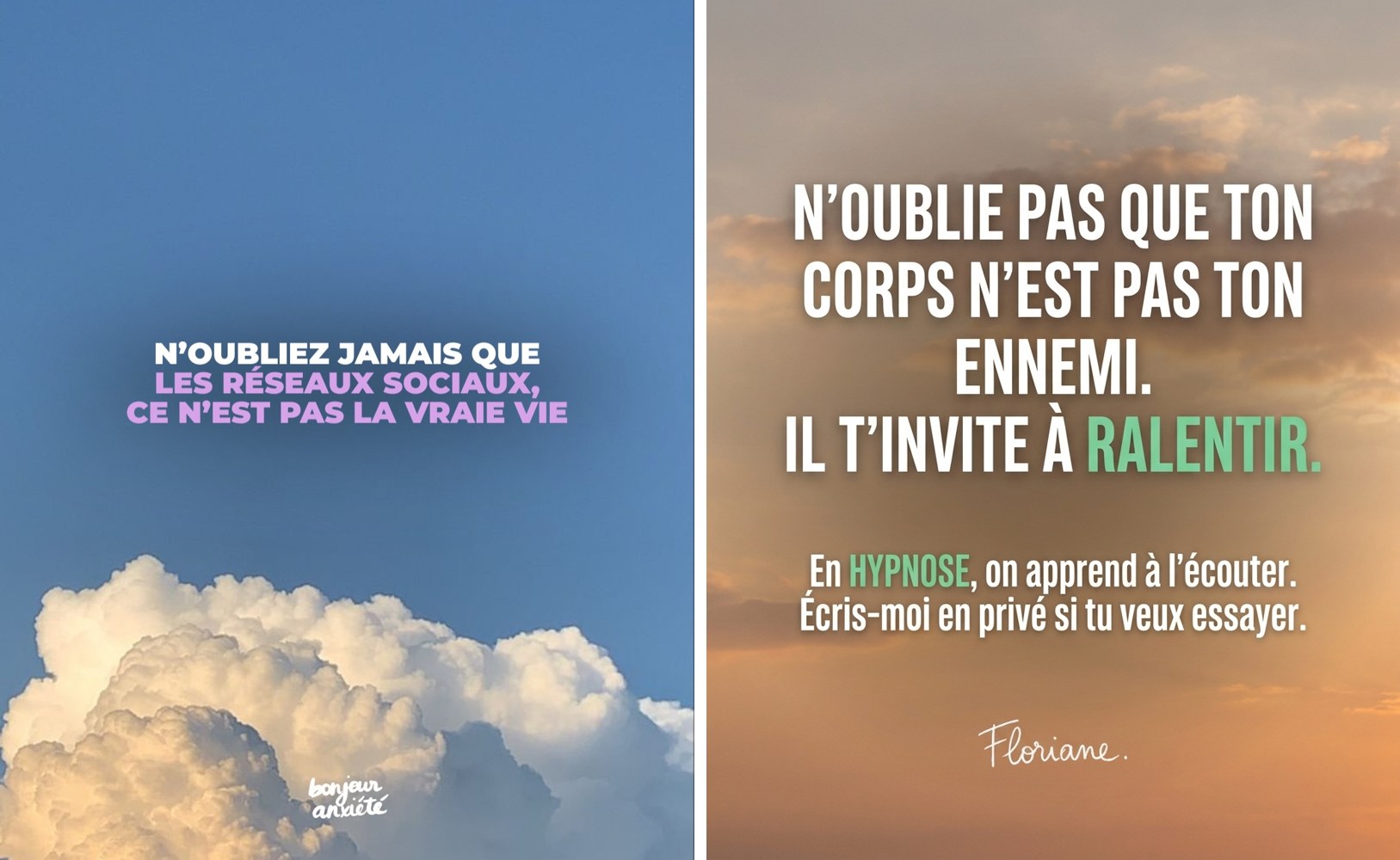 Slide 9 — écouter son corps, hypnose et création