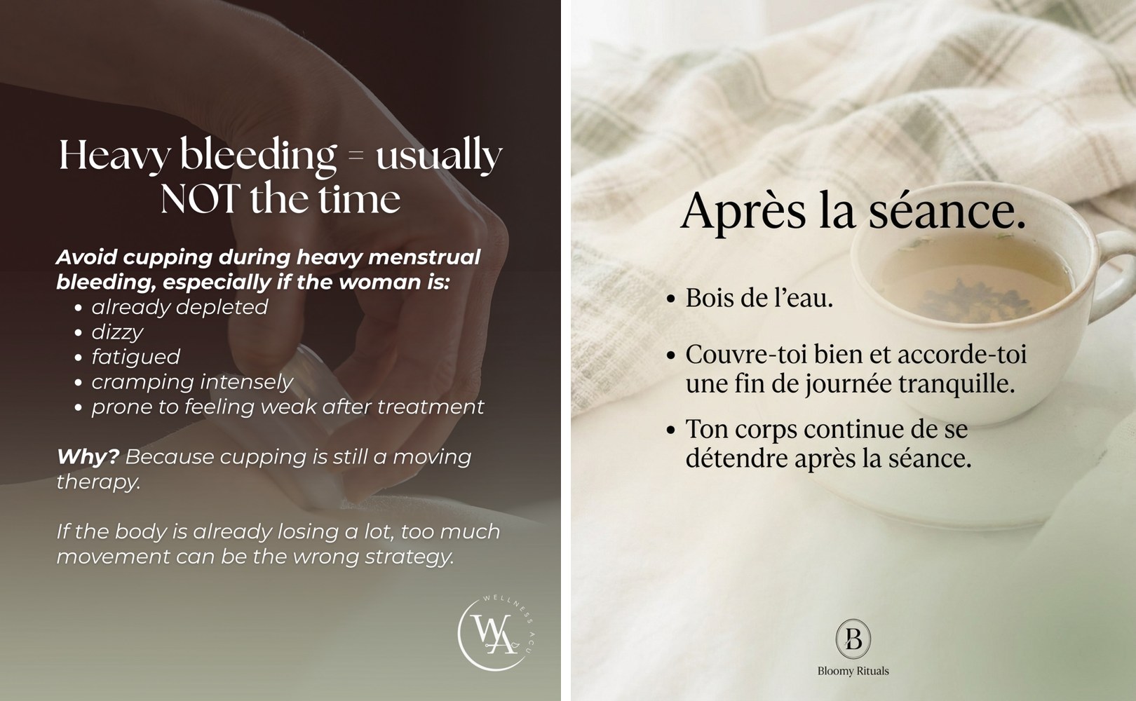 Slide 6 — le cupping, ta première séance