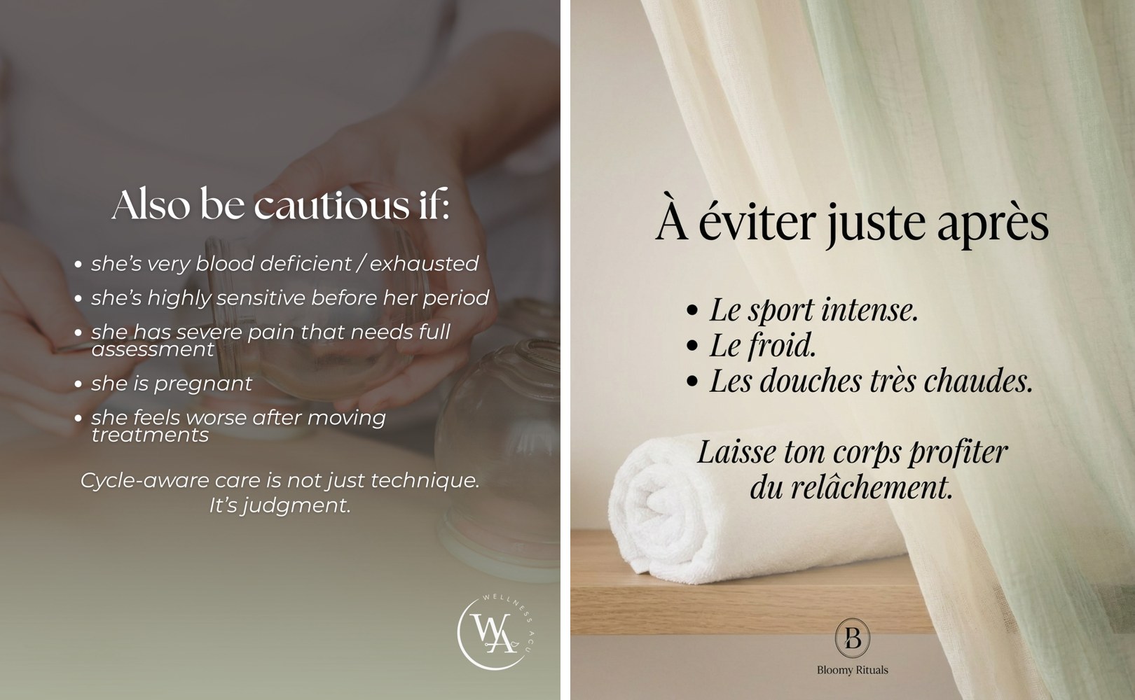 Slide 7 — le cupping, ta première séance