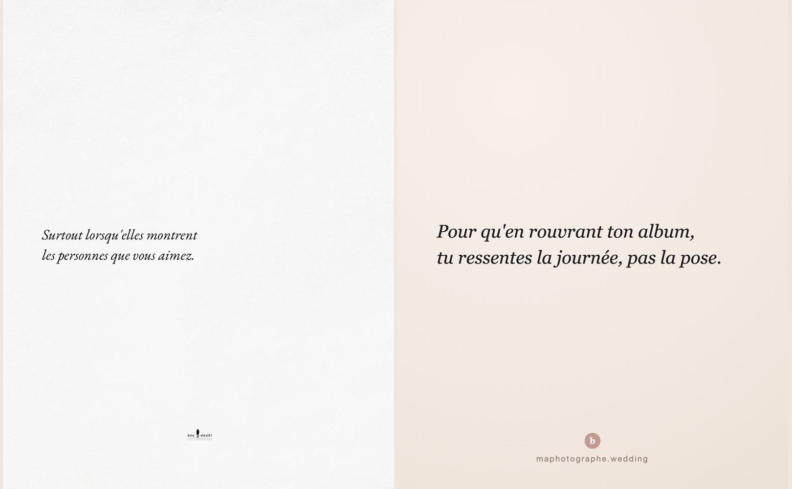 Slide 9 — photographie de mariage