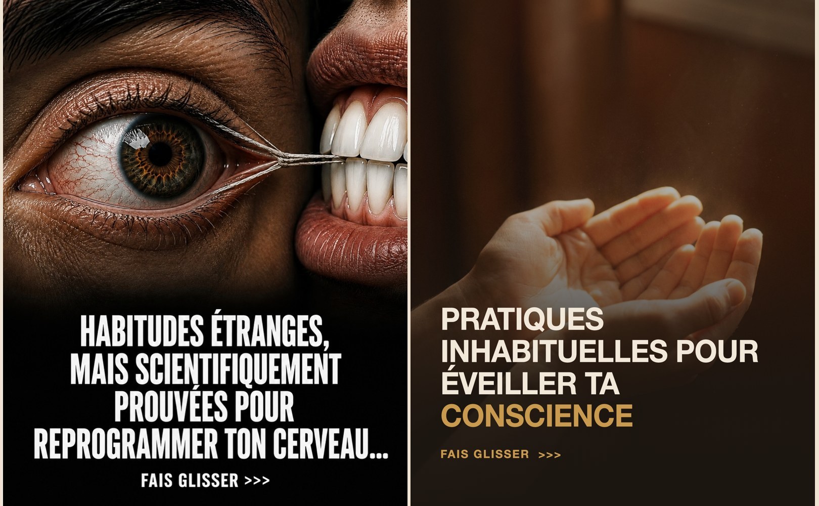 Post original admiré — mindset & éveil de la conscience