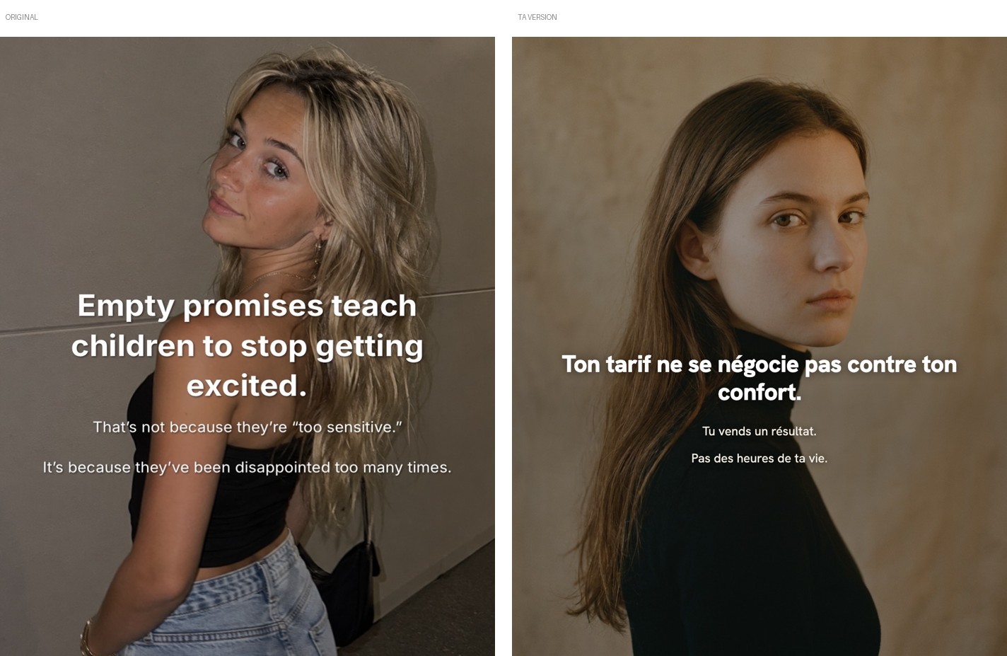 Slide 3 — motivation & empowerment au féminin