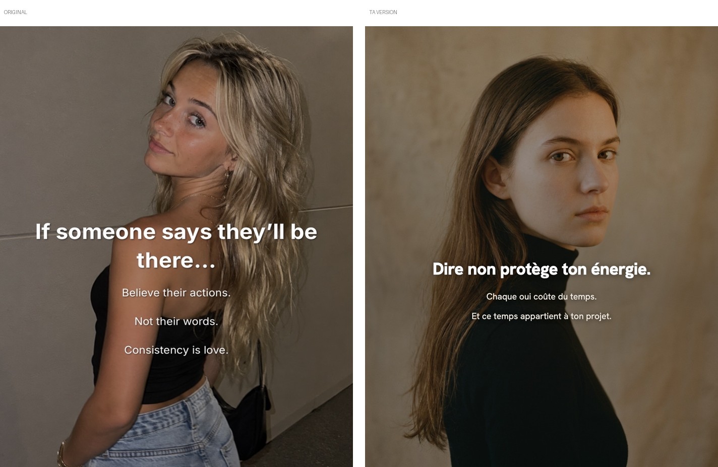 Slide 5 — motivation & empowerment au féminin