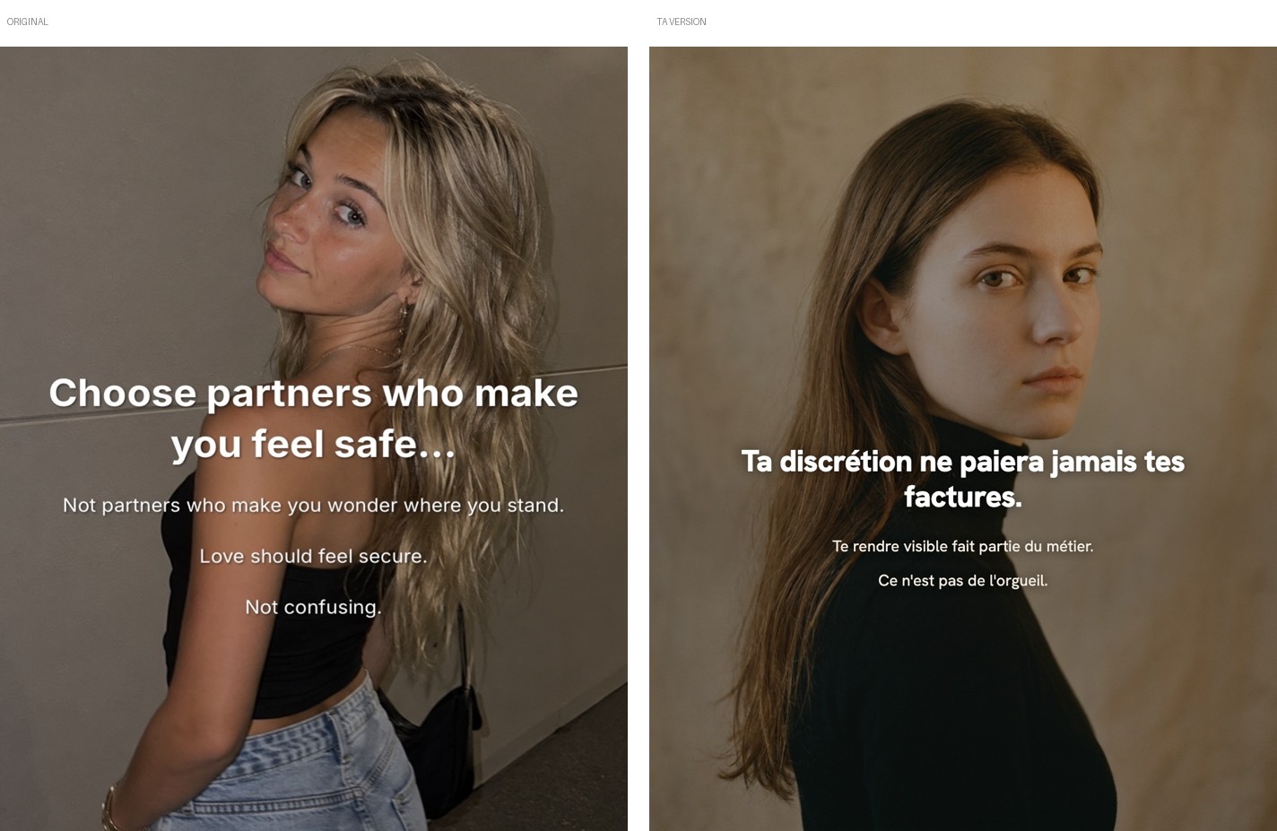 Slide 8 — motivation & empowerment au féminin