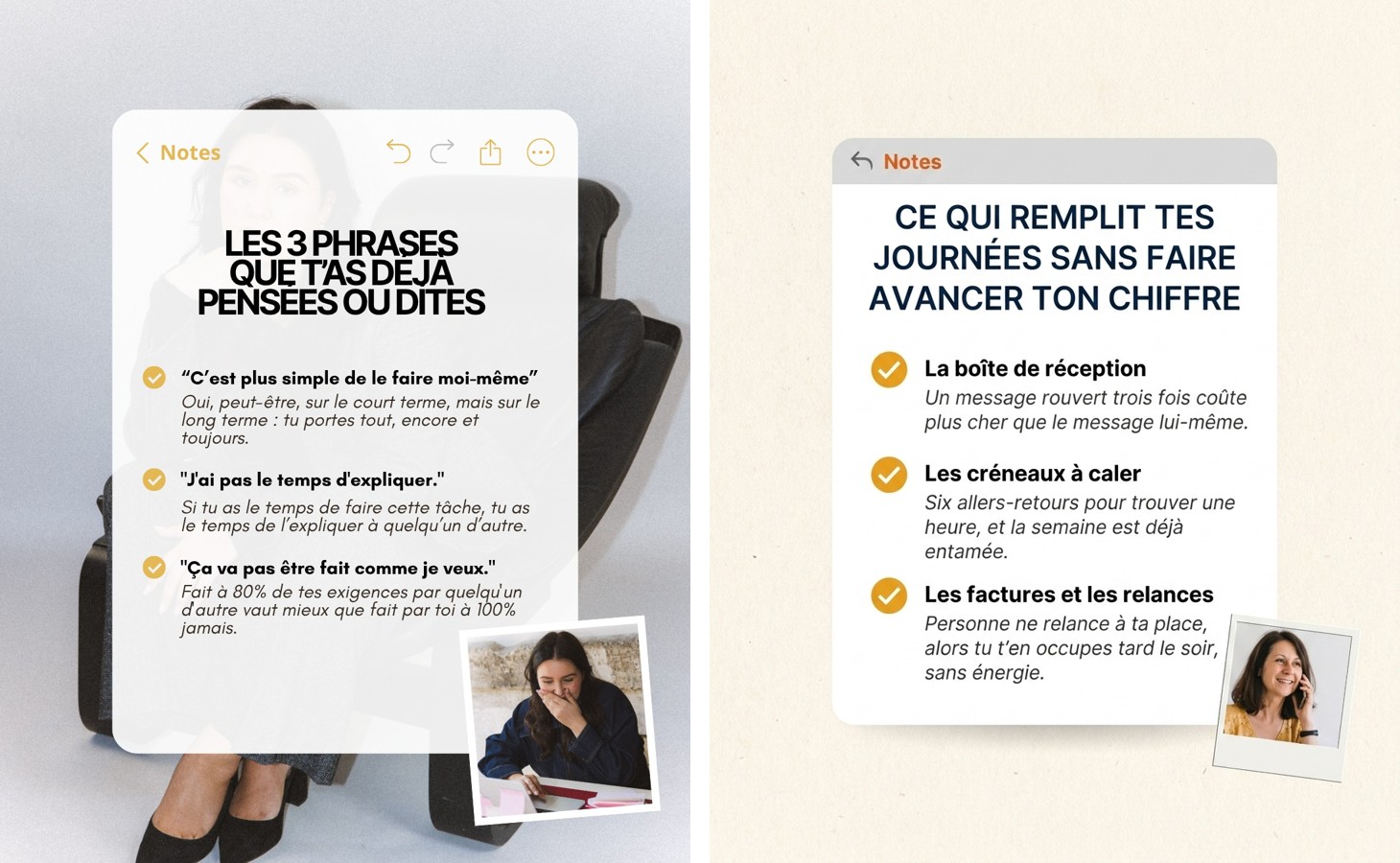 Slide 3 — assistante virtuelle et coach sportive