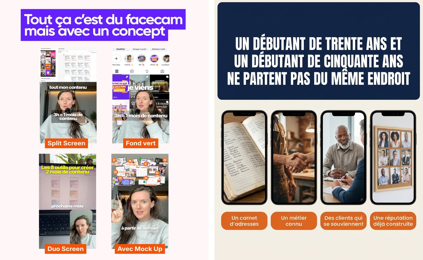 Slide 7 — marketing digital, débuter après 40 ans