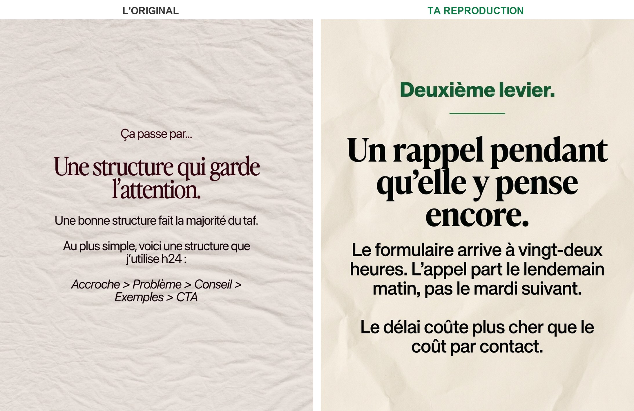 Slide 8 — acquisition de clients pour salles de sport