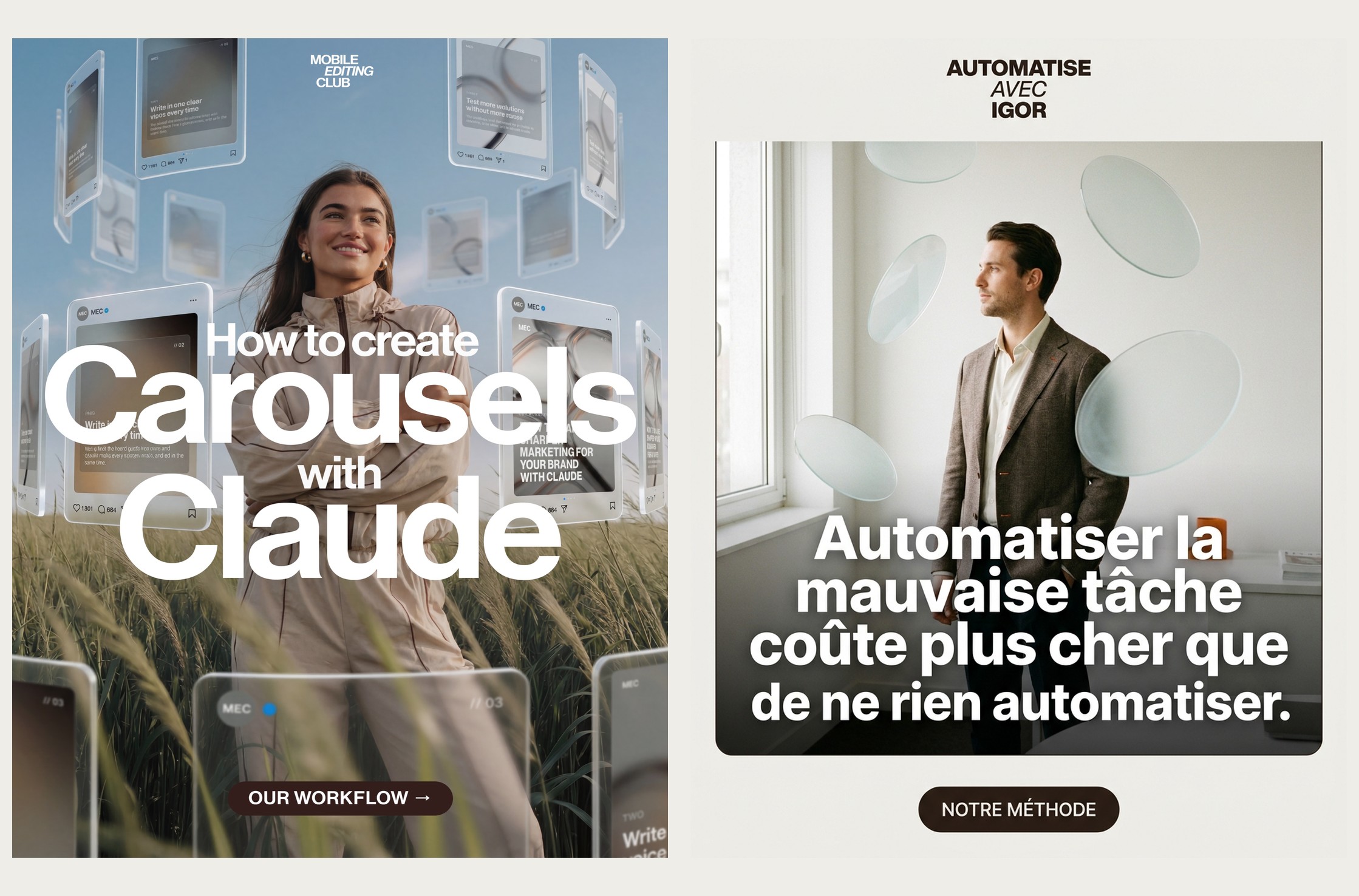 Post original admiré — Automatisation et IA