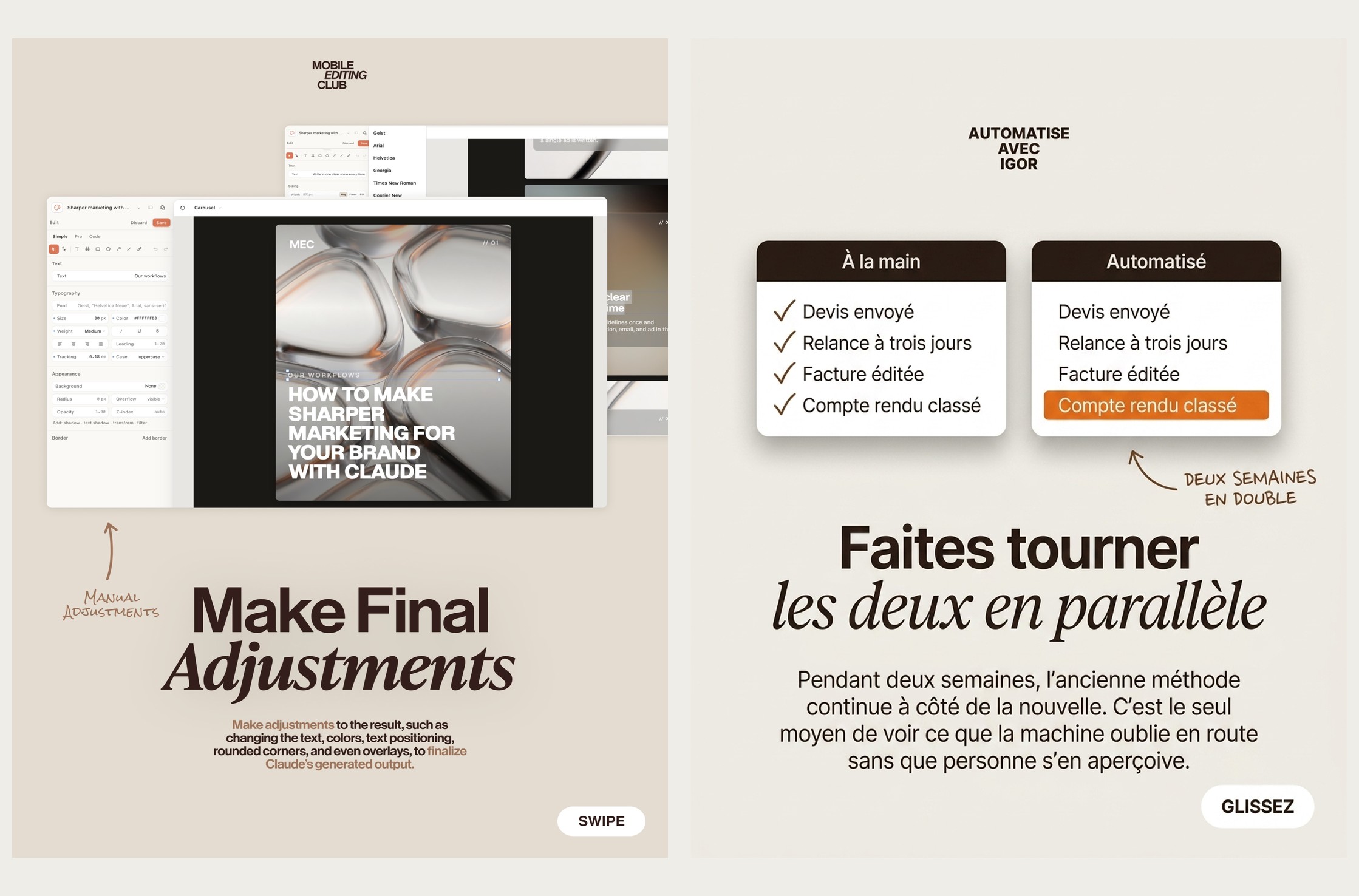 Slide 5 — Automatisation et IA