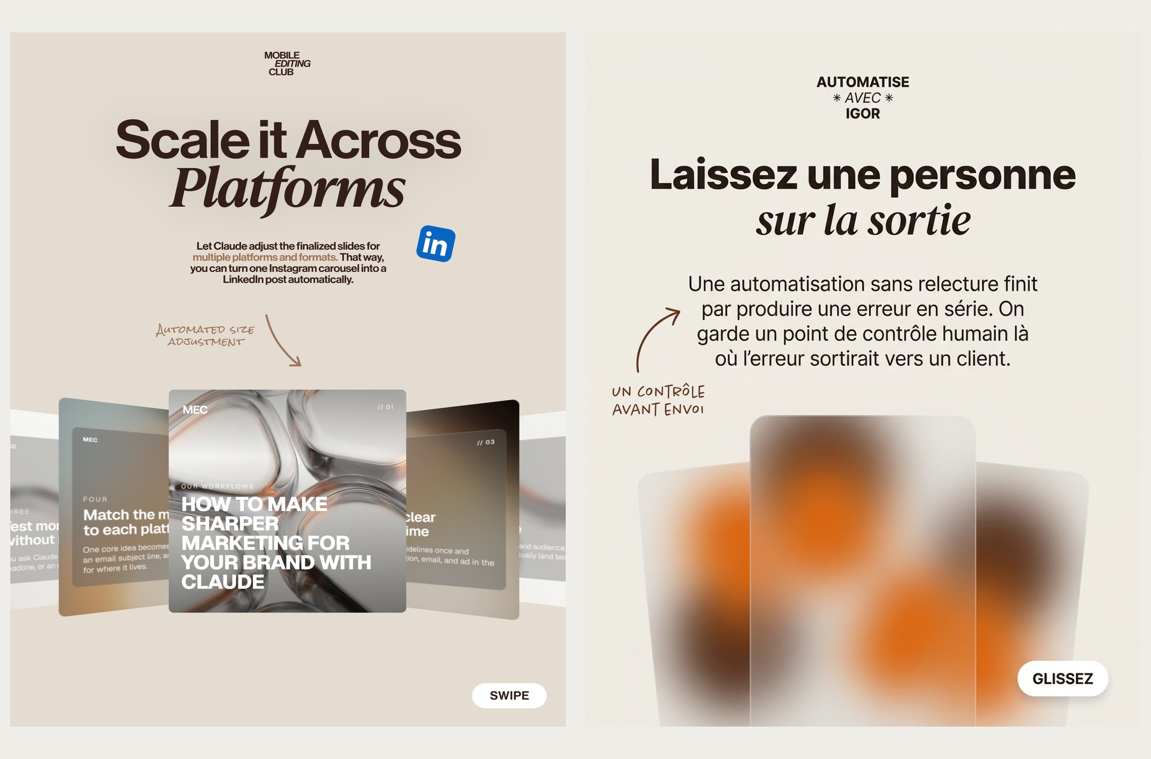 Slide 6 — Automatisation et IA