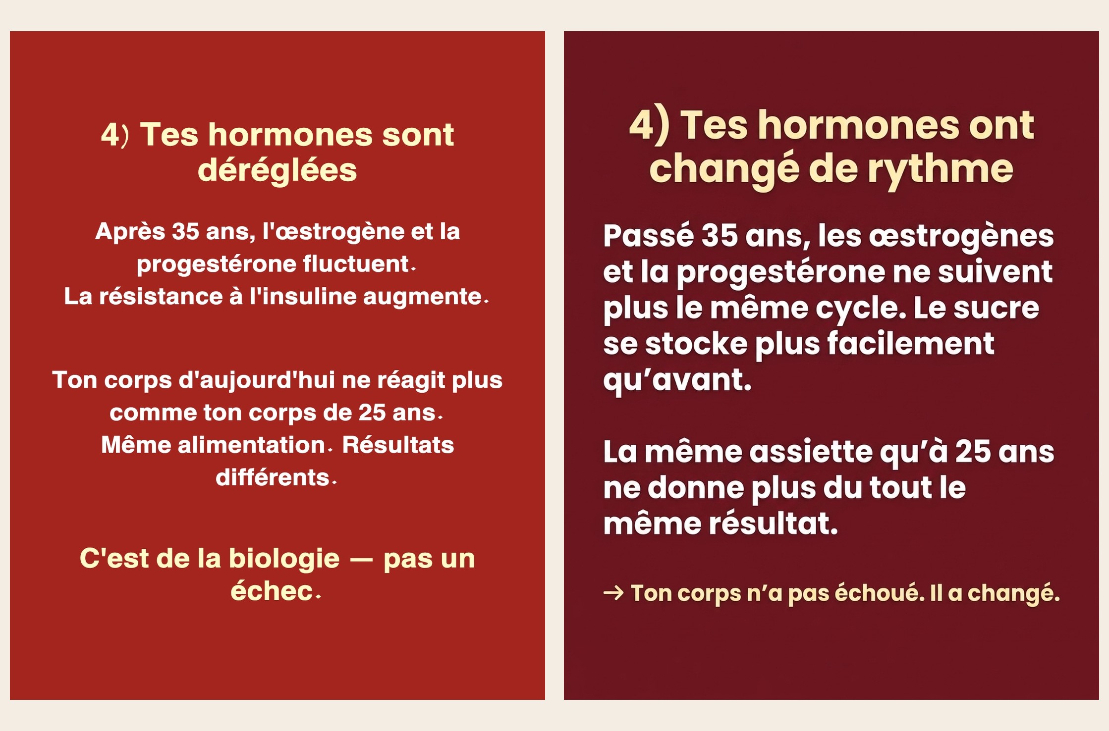 Slide 6 — Perte de poids et métabolisme