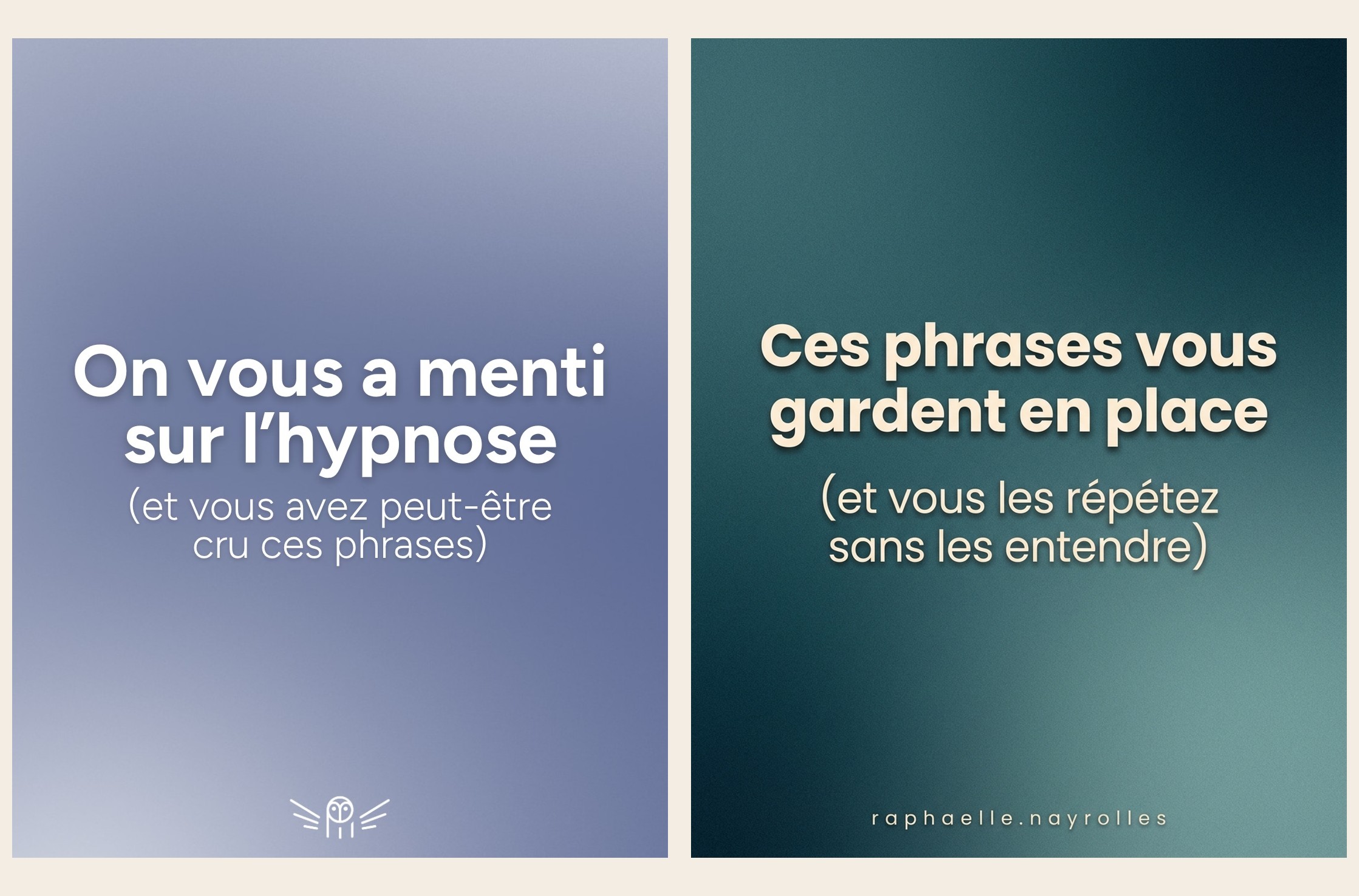Post original admiré — Les phrases qui gardent en place