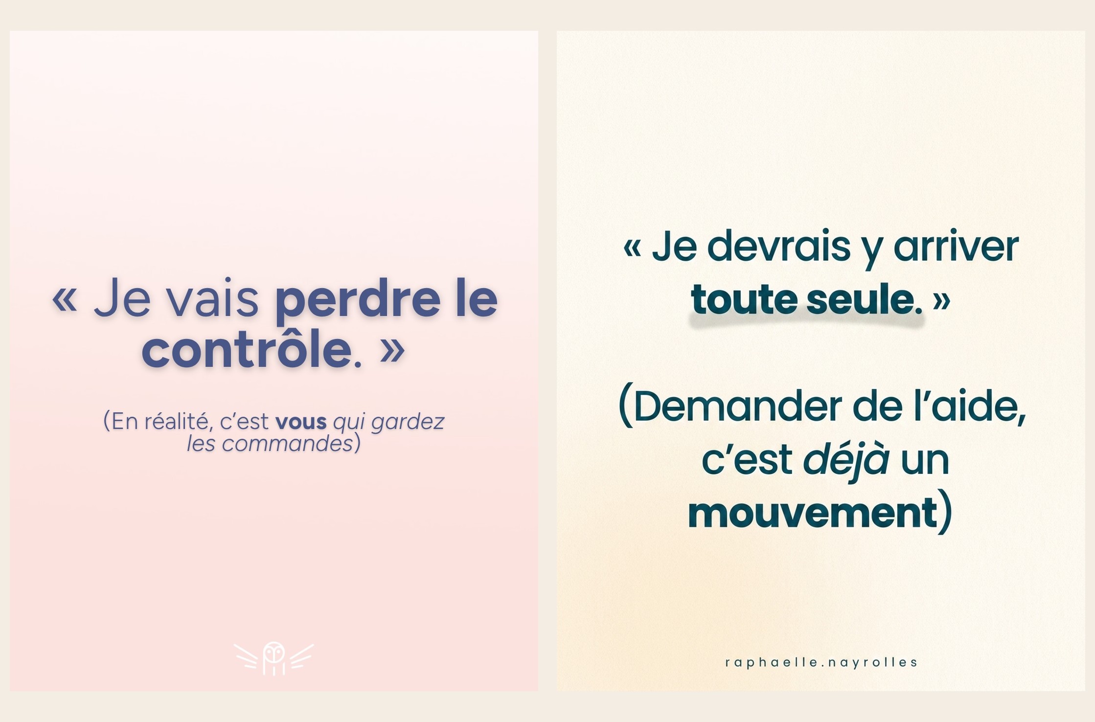 Slide 4 — Les phrases qui gardent en place