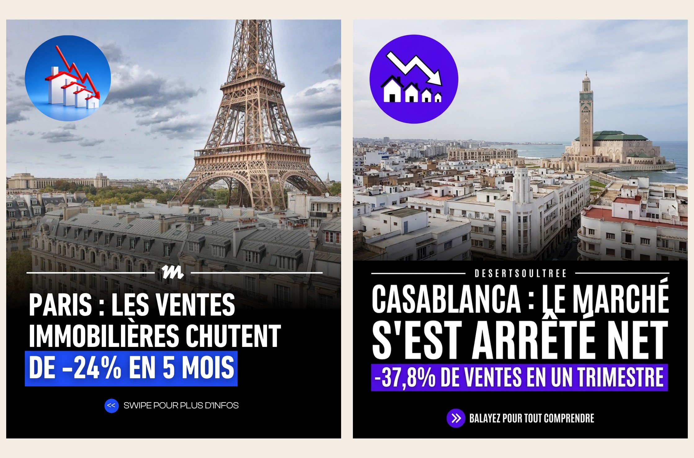 Post original admiré — Le marché immobilier de Casablanca