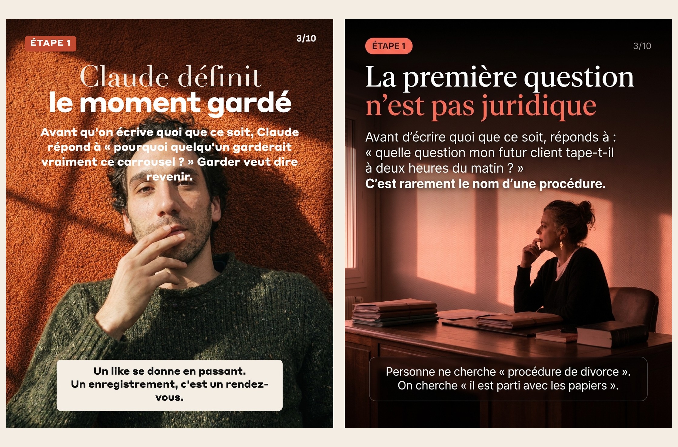 Slide 3 — Publier quand on est avocat