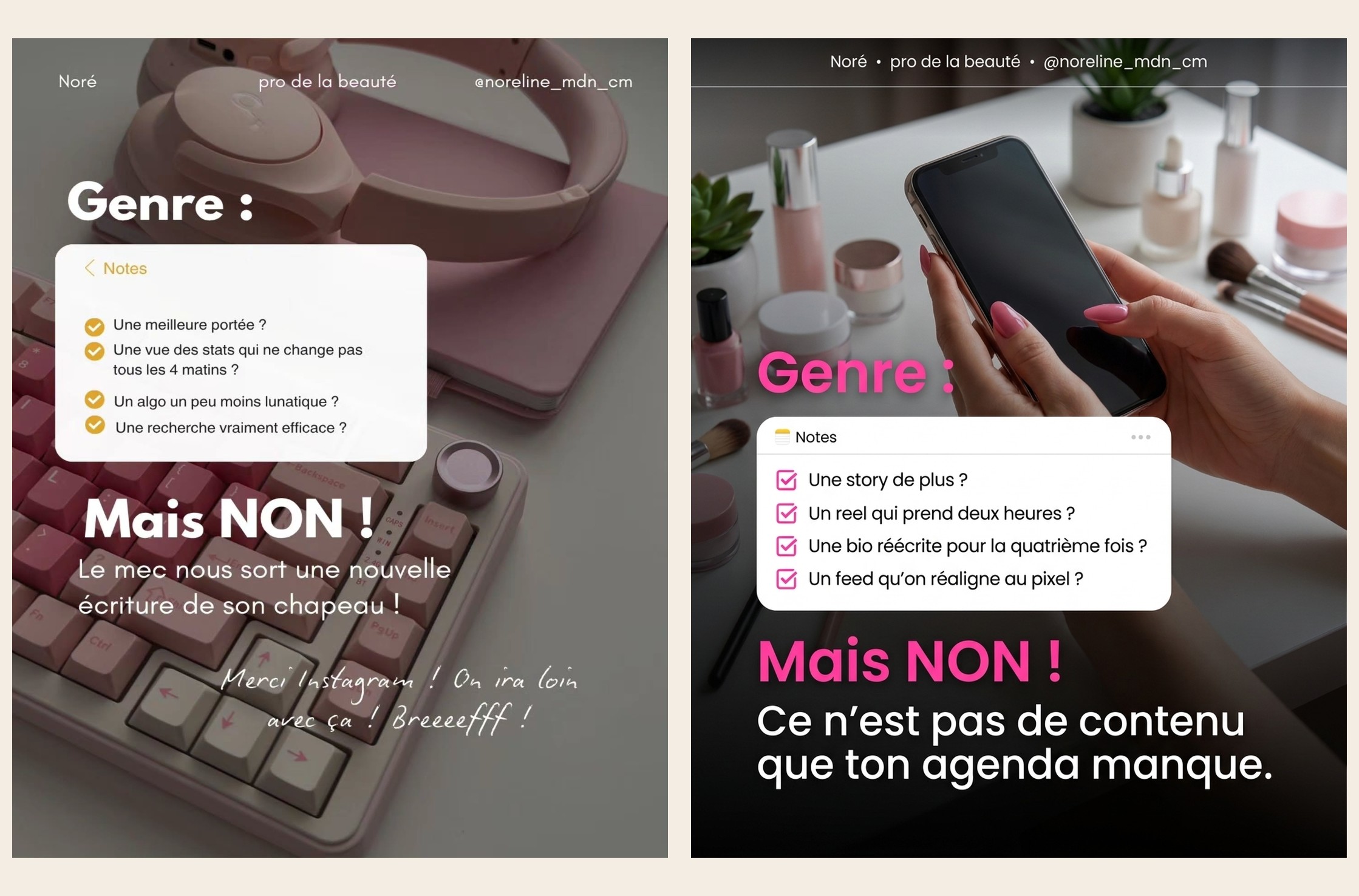 Slide 3 — Publier tous les jours ne remplit pas ton agenda