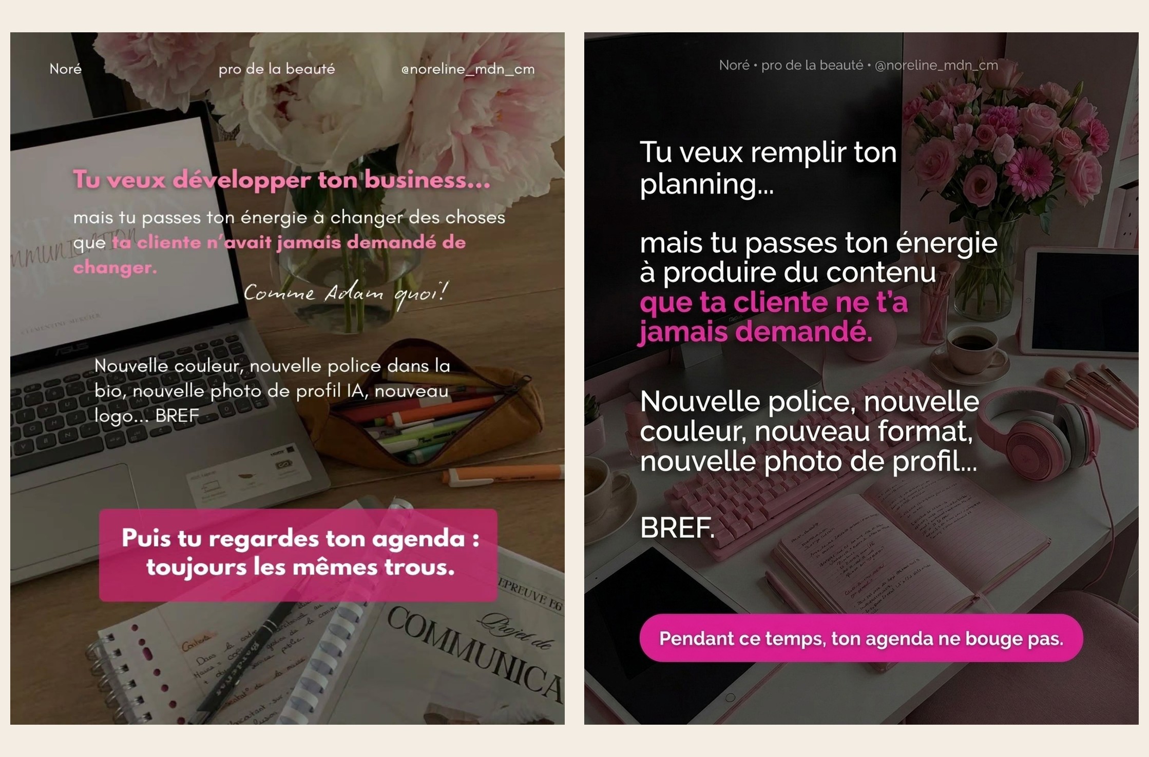 Slide 5 — Publier tous les jours ne remplit pas ton agenda