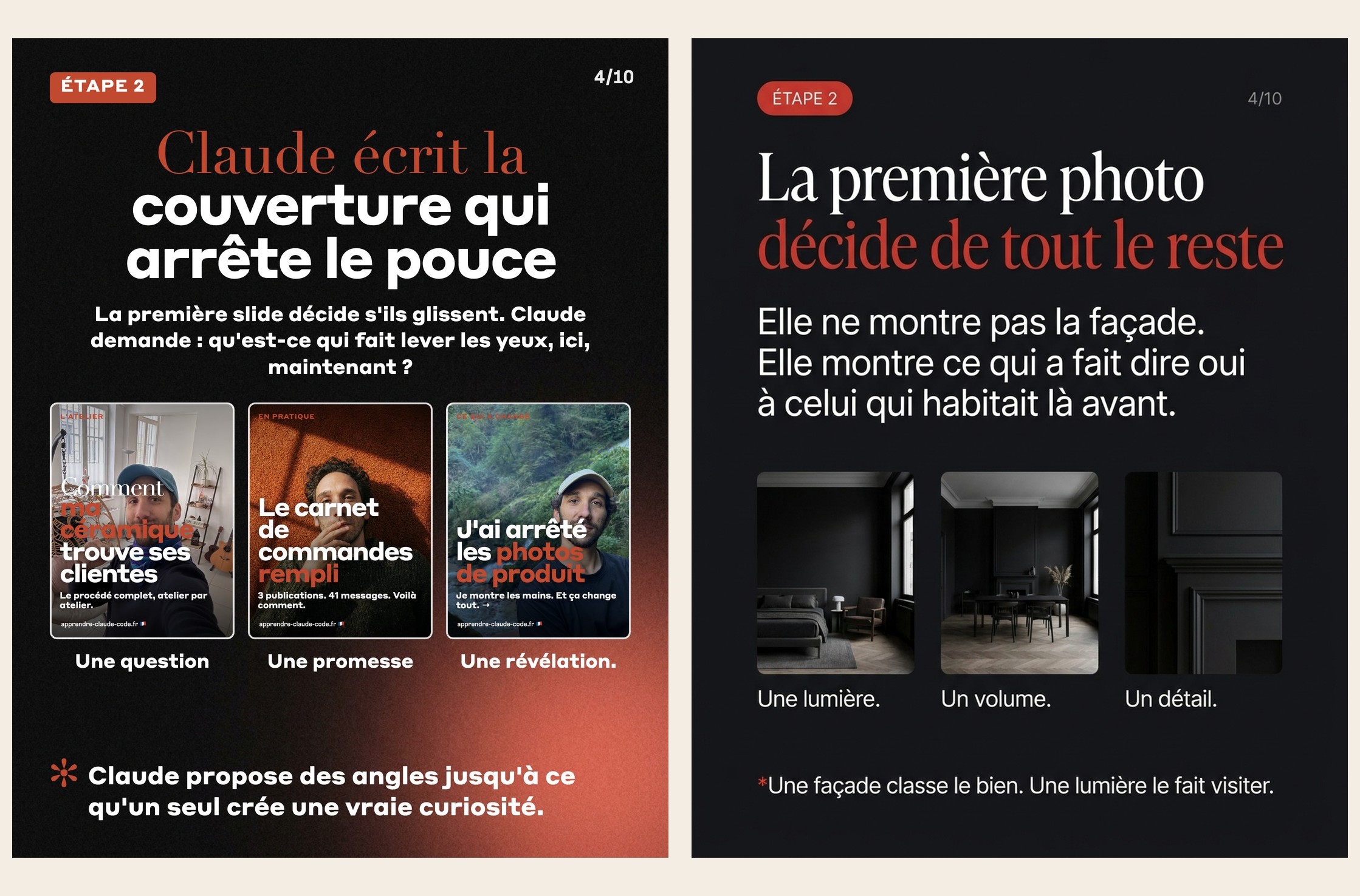 Slide 4 — Immobilier
