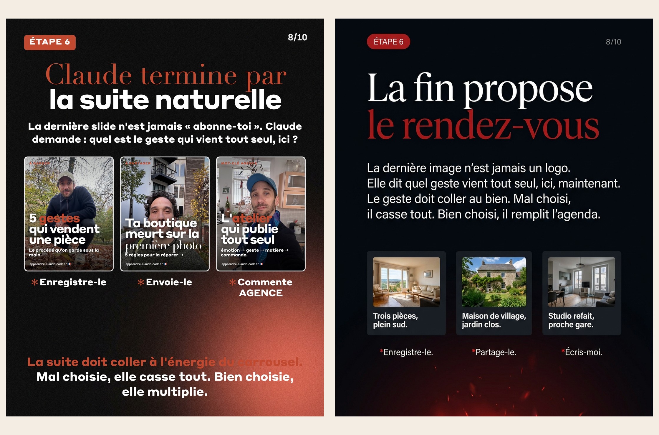 Slide 8 — Immobilier
