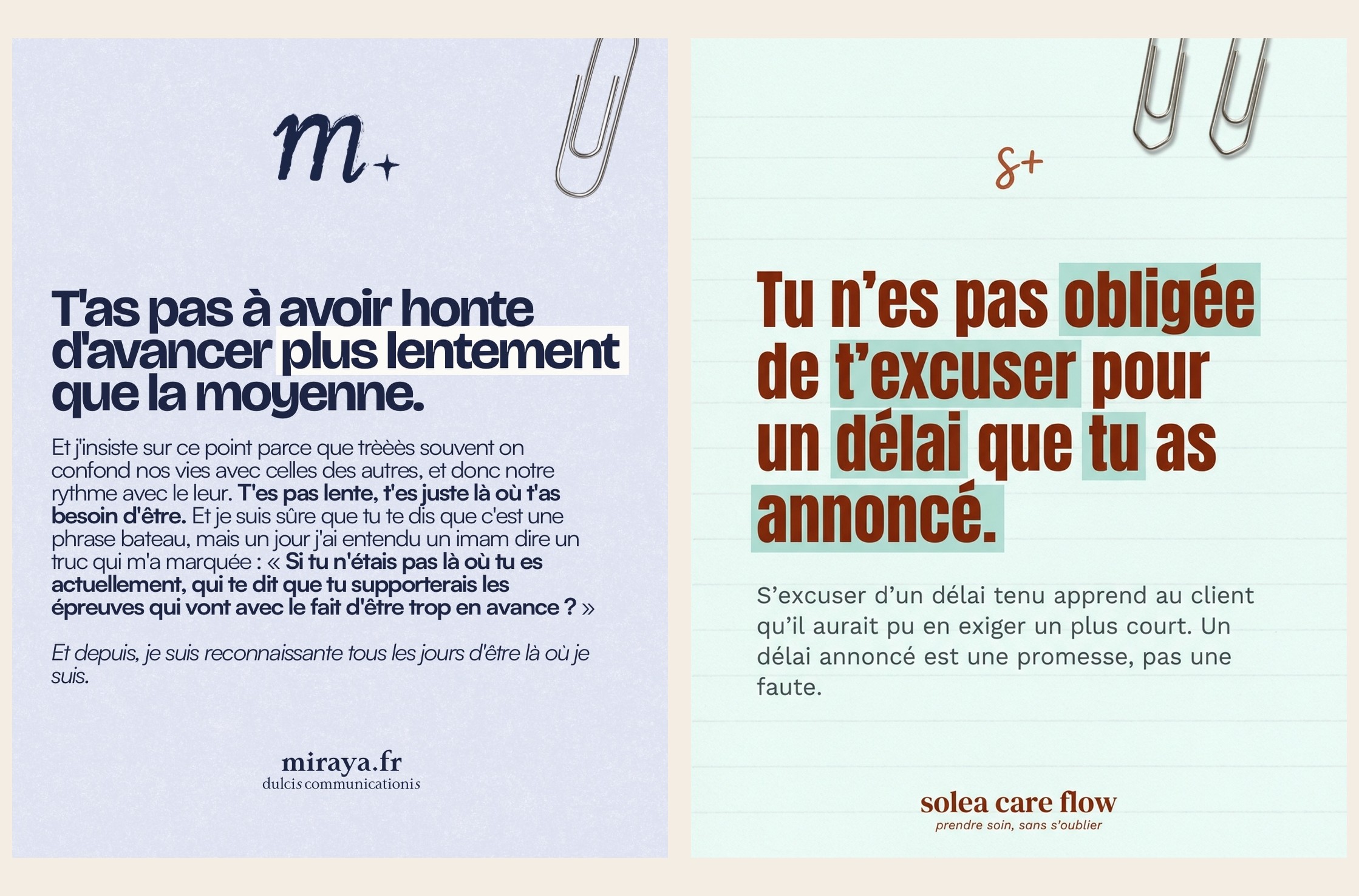 Slide 6 — Relation client