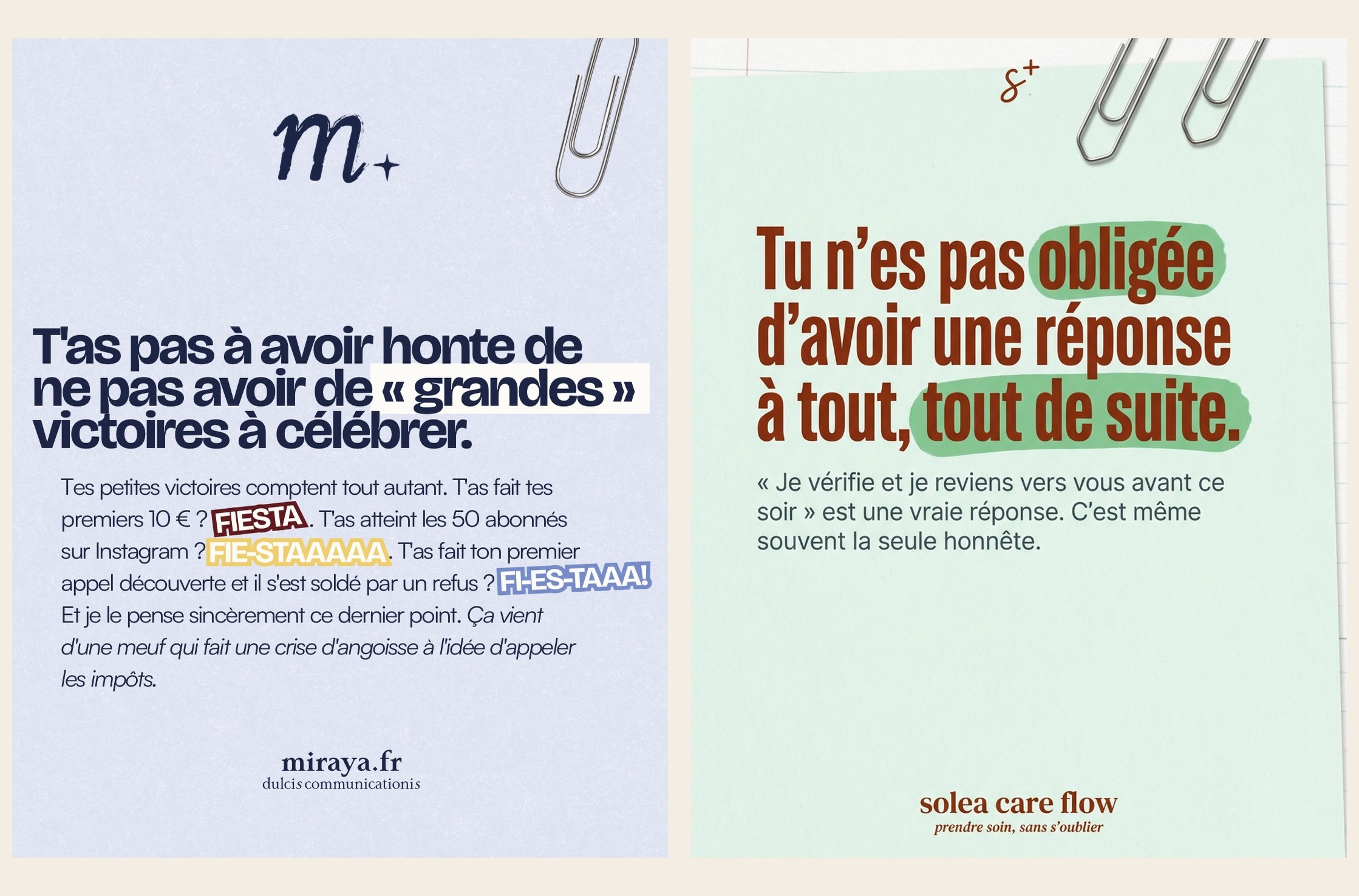 Slide 7 — Relation client