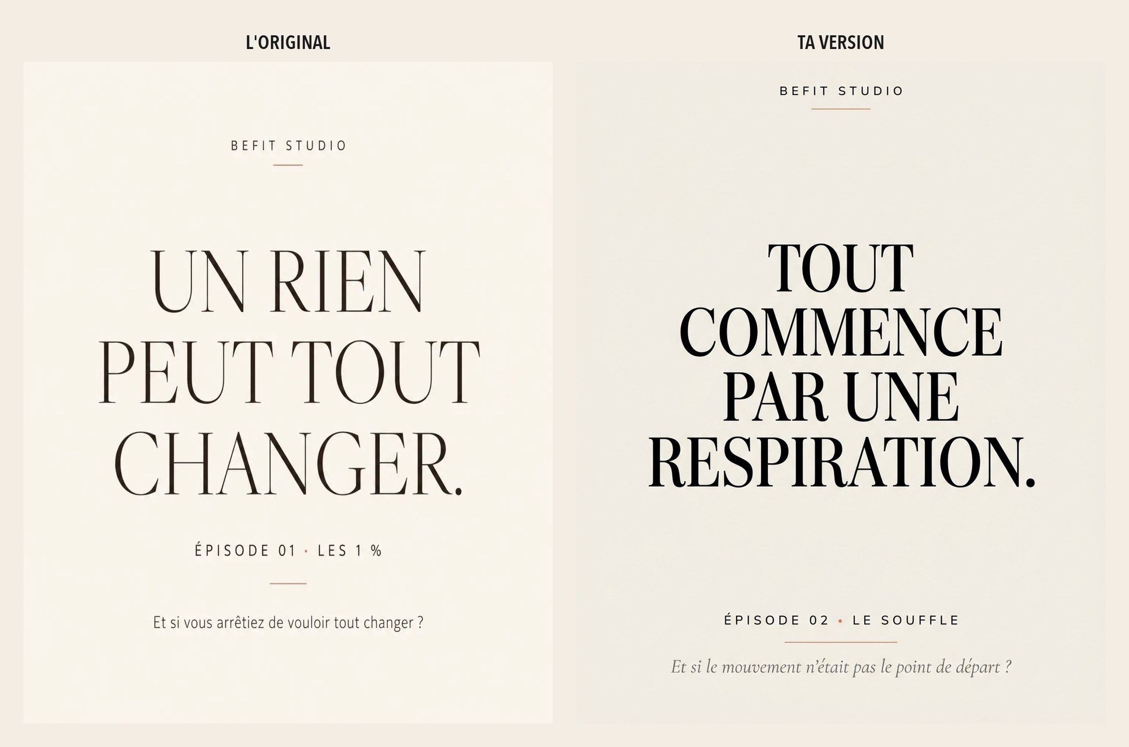 Post original admiré — Fitness, pilates et pilates santé
