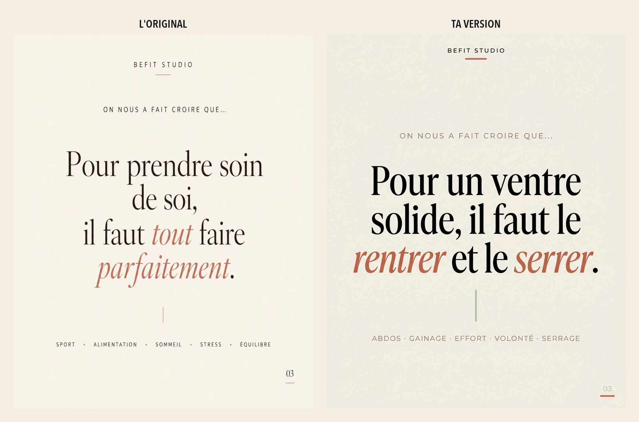 Slide 3 — Fitness, pilates et pilates santé