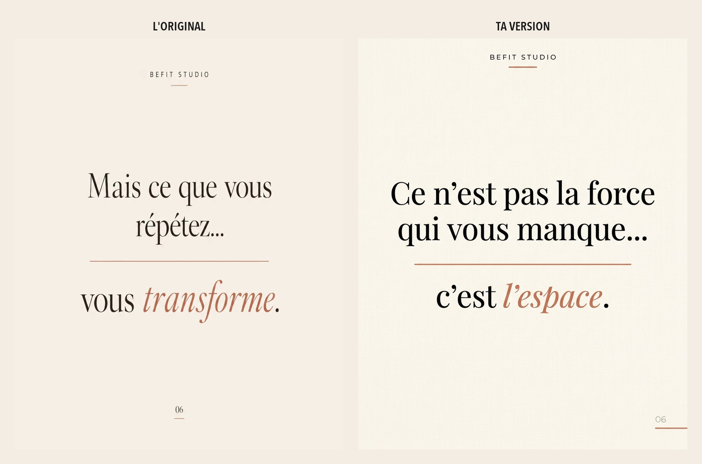 Slide 6 — Fitness, pilates et pilates santé