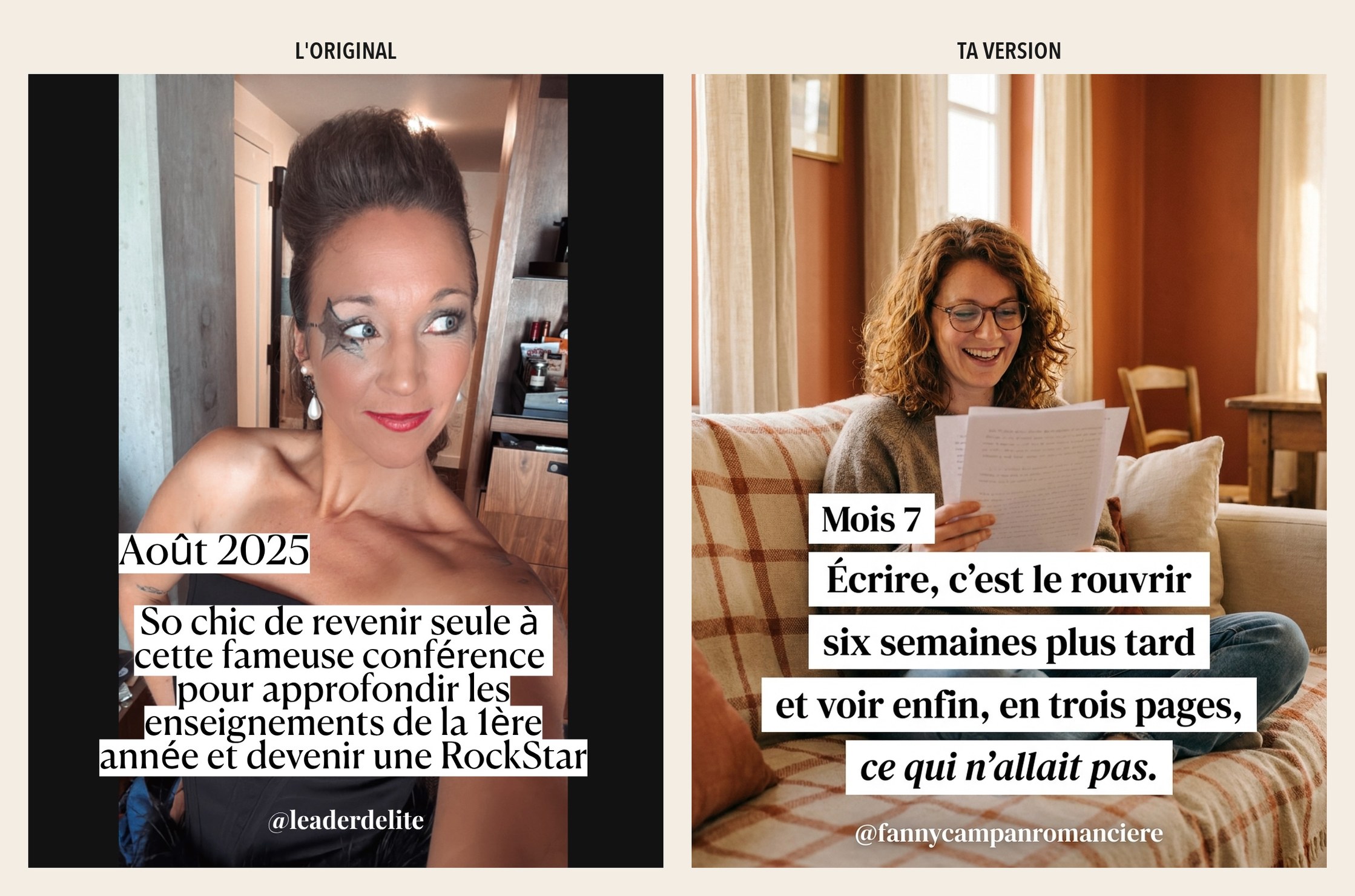 Slide 5 — Écrire un roman, mois par mois