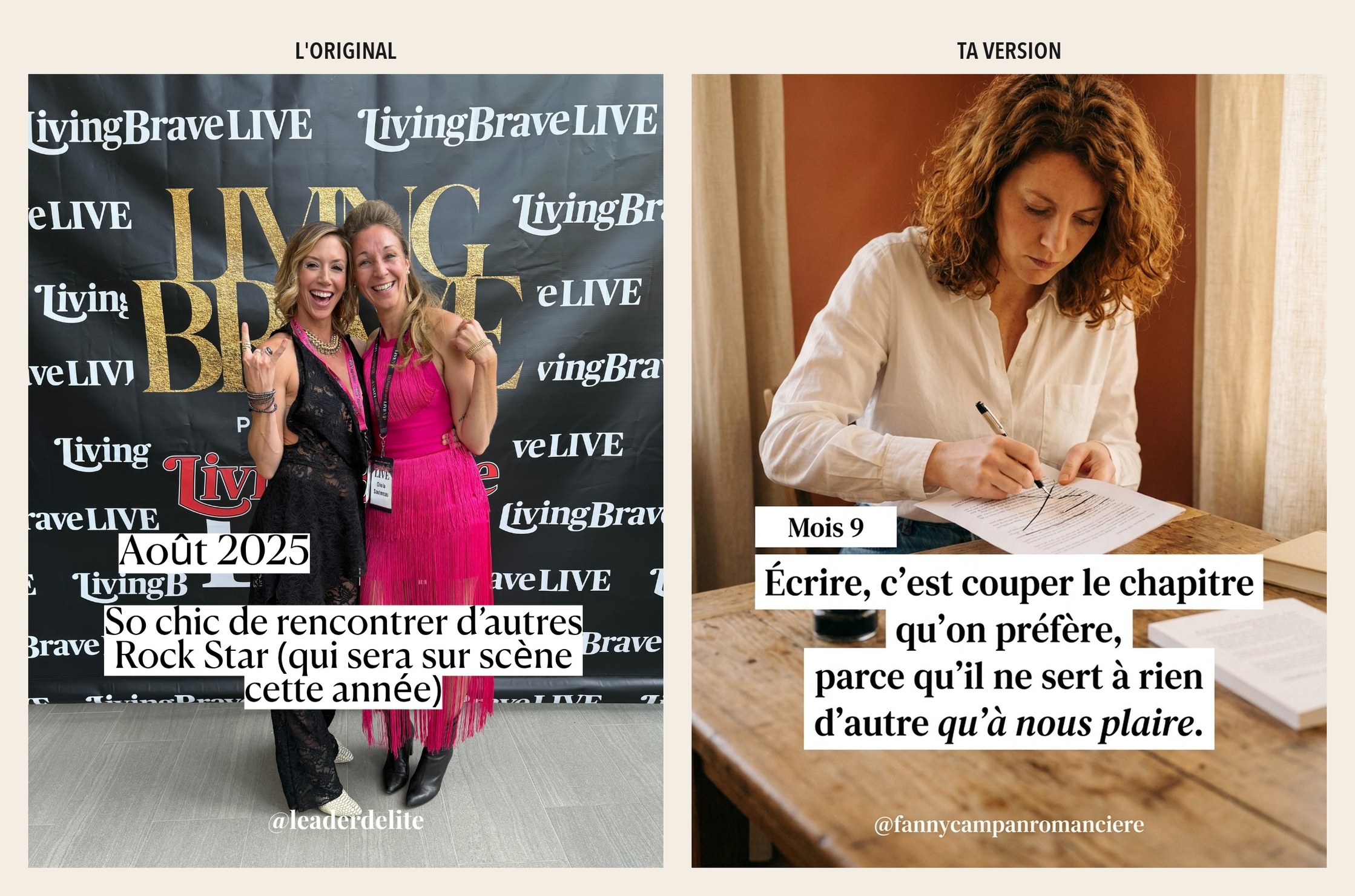 Slide 6 — Écrire un roman, mois par mois