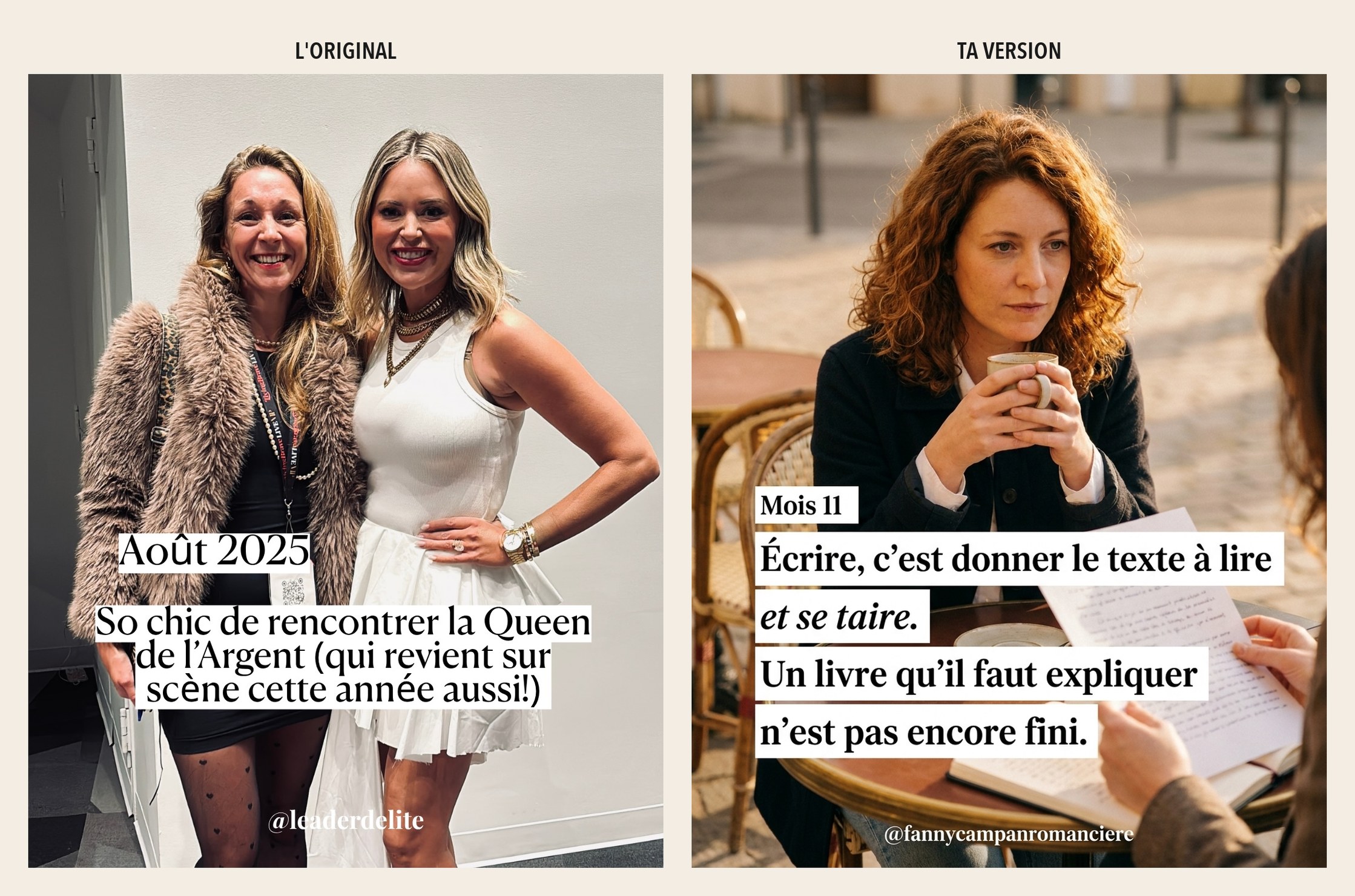 Slide 7 — Écrire un roman, mois par mois