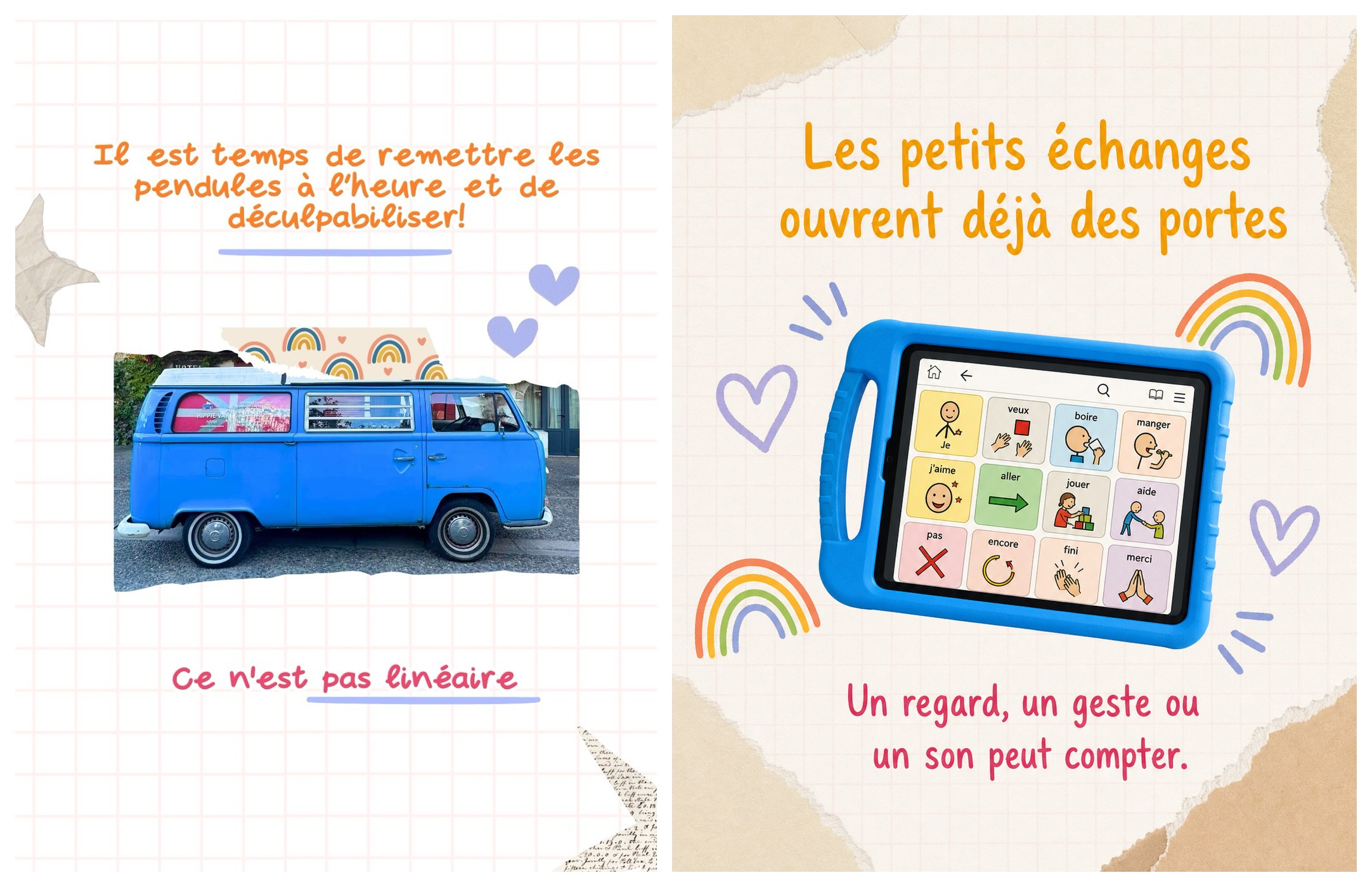 Slide 3 — communication des enfants autistes