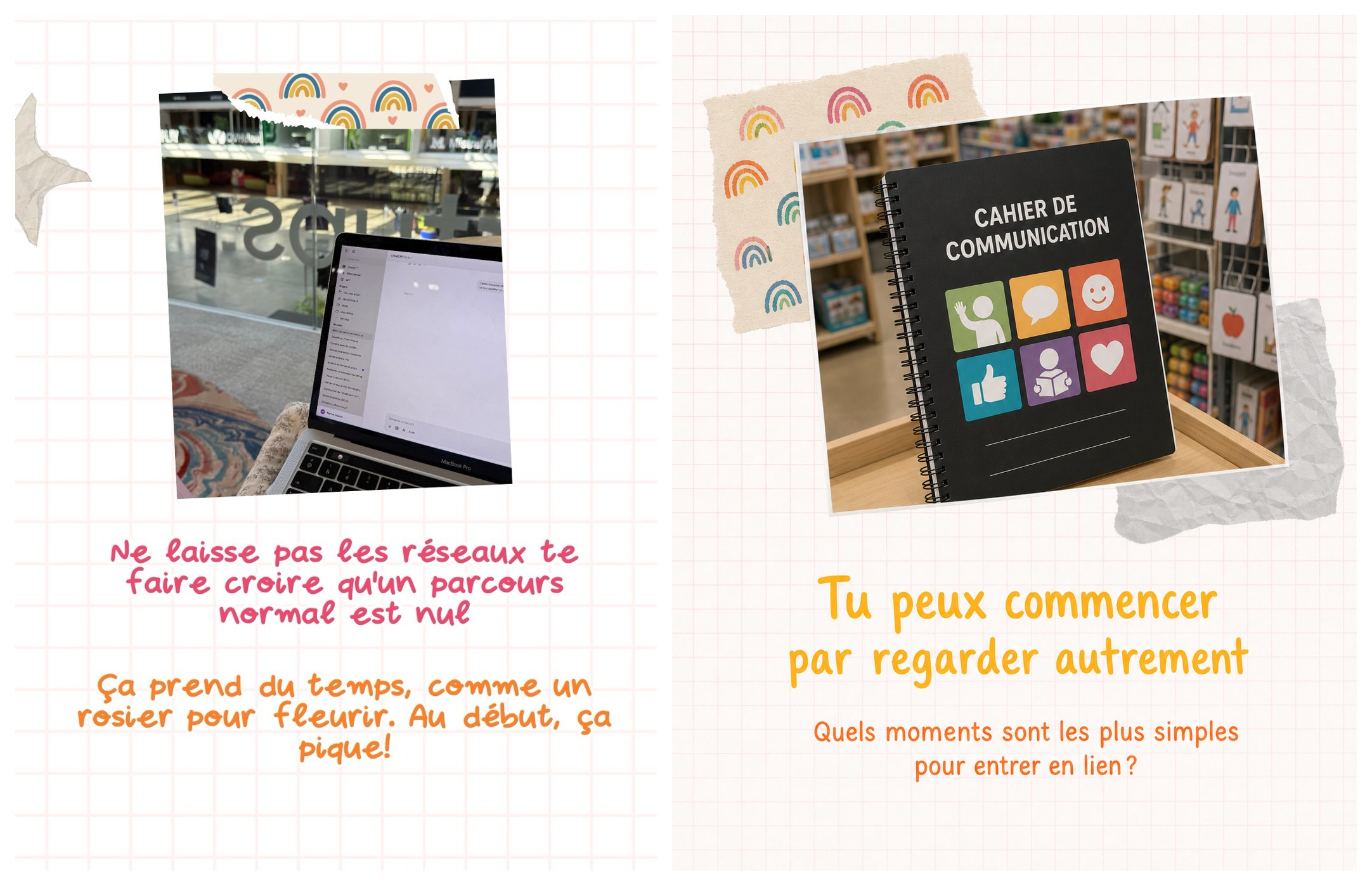 Slide 9 — communication des enfants autistes