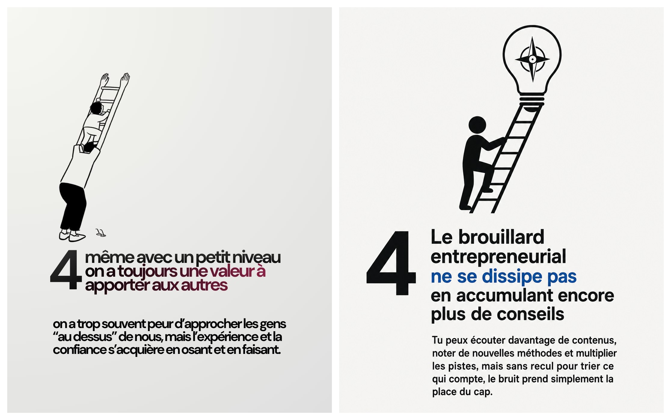 Slide 5 — Brouillard et solitude entrepreneurial