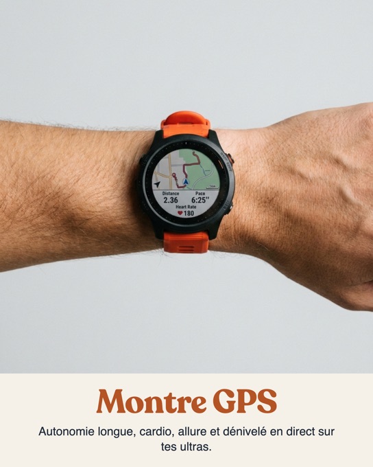 Carrousel gear trail rejoué par le moteur : la montre GPS