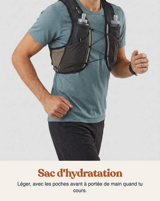 Carrousel gear trail rejoué par le moteur : le sac d'hydratation