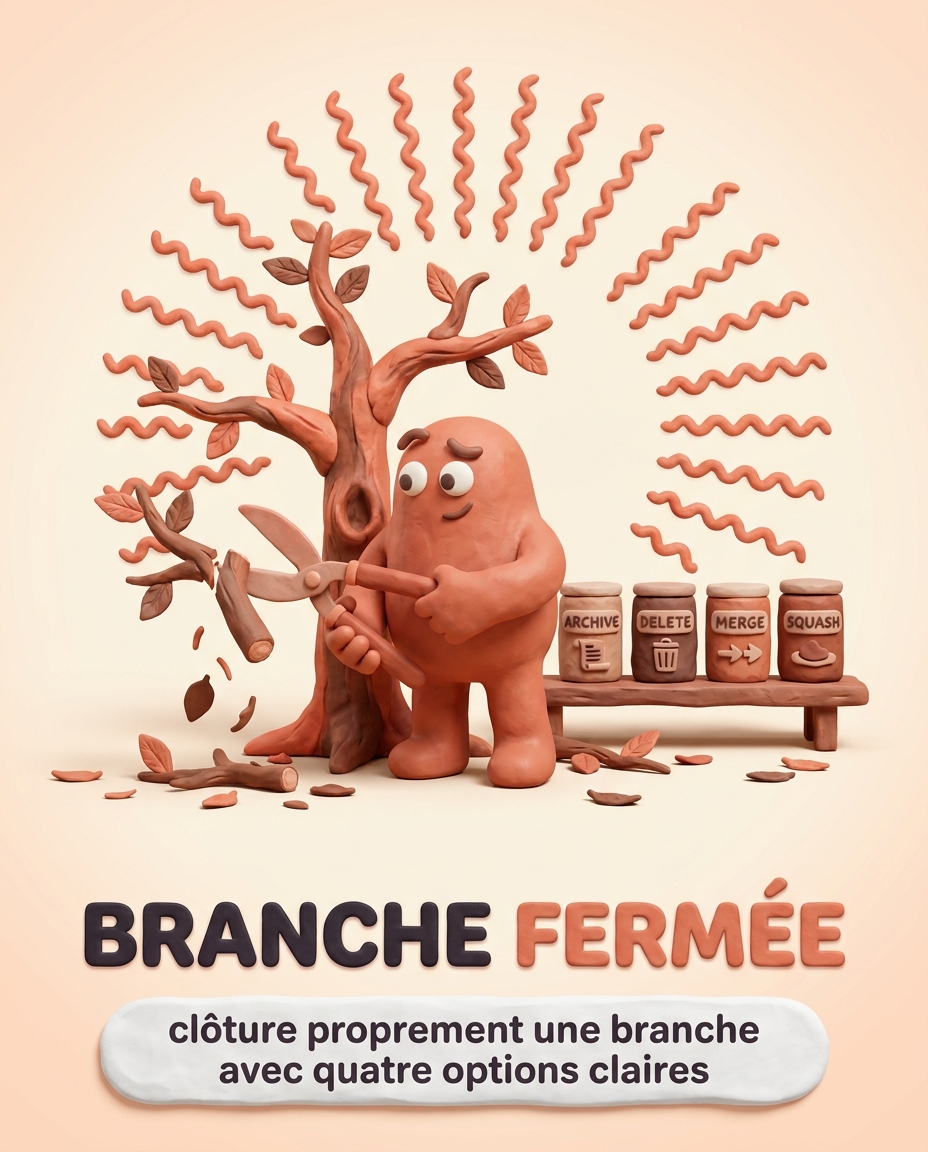 Finaliser une Branche