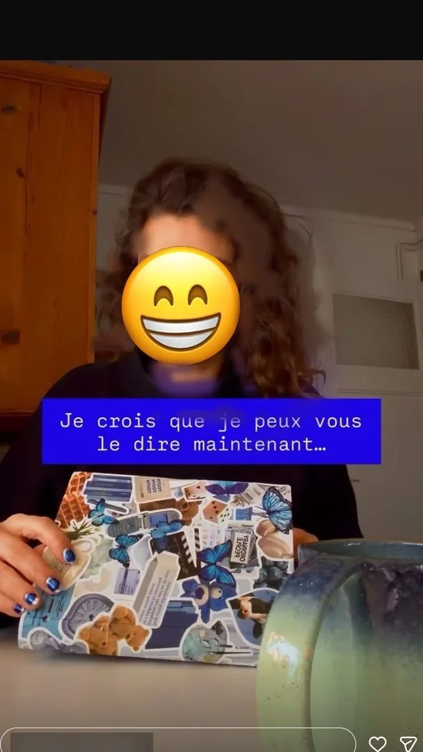 Story d’origine 2 sur 4 (coulisses), visages cachés