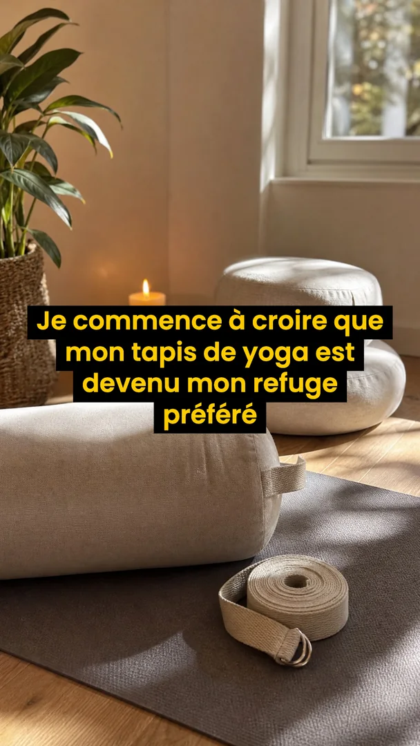 Le texte jaune sur un fond plein, aux bords droits